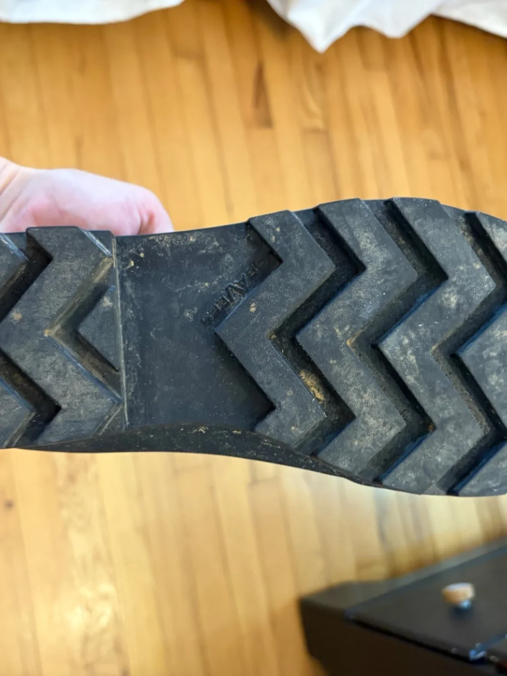 SeaVees Black Rubber Bodega Clogs US size 10